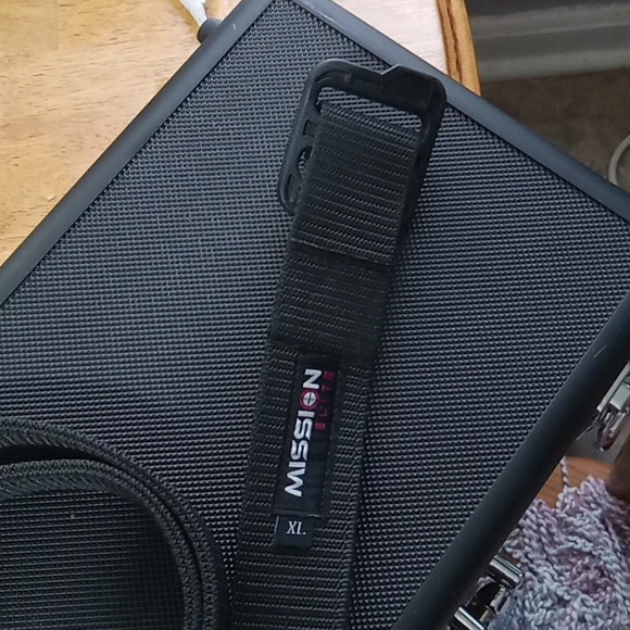 Mission Elite Black Tactical Belt - Picture 5 of 6